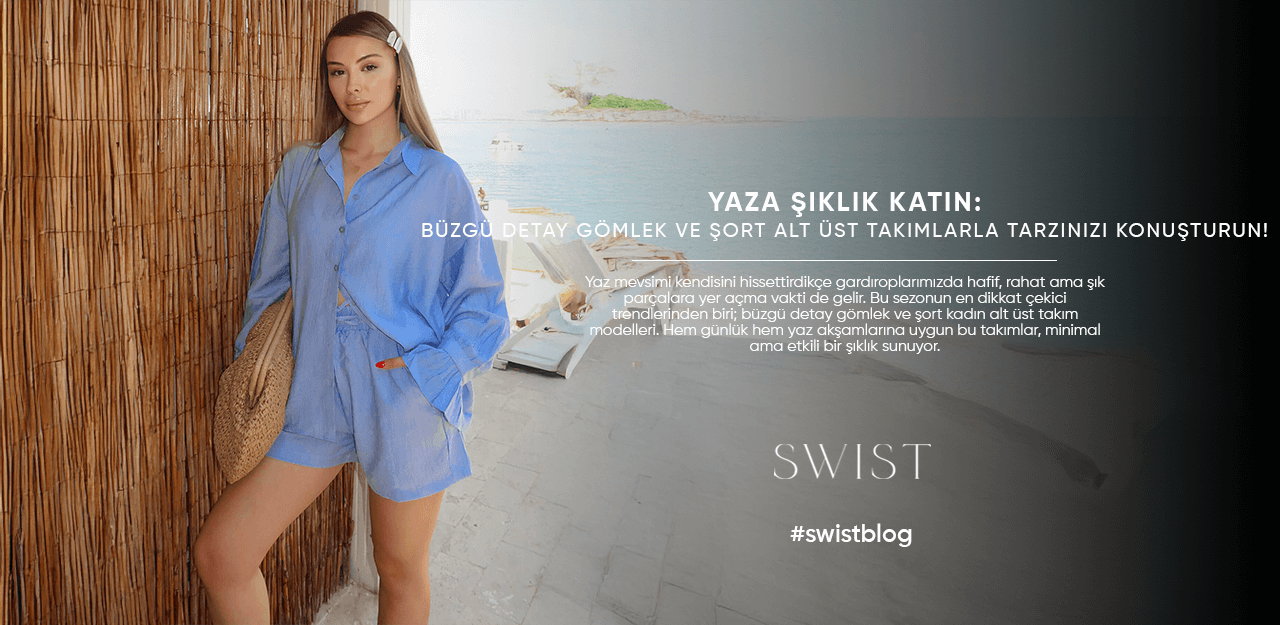 Yaza Şıklık Katın: Büzgü Detay Gömlek ve Şort Alt Üst Takımlarla Tarzınızı Konuşturun!